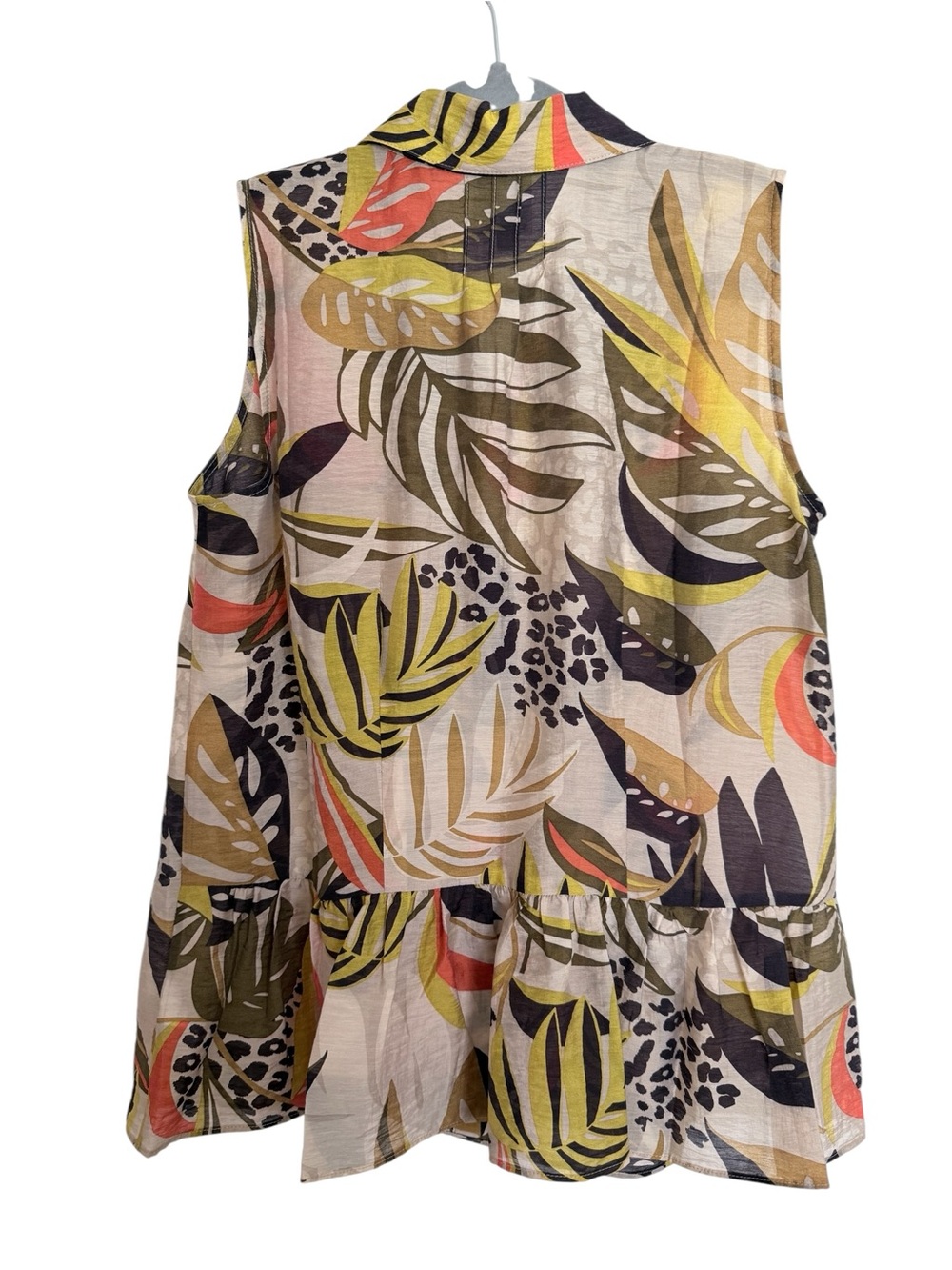 CAbi Bali Tropical Print Shirt - Picture 6 of 14